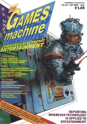 The Games Machines issue 1 cover