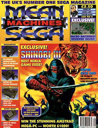 Mean Machines Sega 4 - january 1993 (UK)